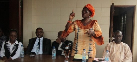 l'allocution de la 1ère vice PCA de l'AMC2.